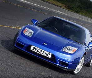 Honda NSX, niebieska