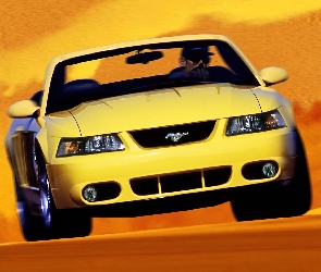 Żółty, Ford Mustang