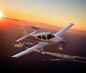 Cirrus SR20, Słońca, Zachód