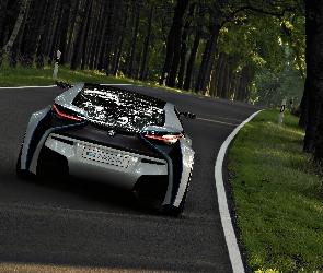 Tył, BMW Vision Efficient Dynamics