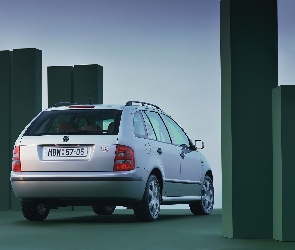 Skoda Fabia, Tył