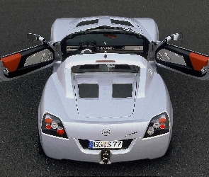 Opel Speedster, Tył