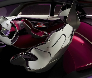 Futurystyczne, Wnętrze, Citroen Revolte