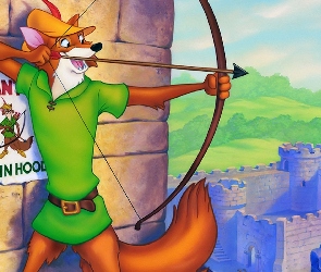 Robin Hood, Film animowany, Disney