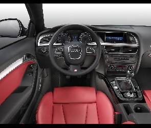 Czerwone, Skóry, Audi A5
