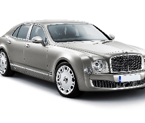 Przód, Zderzak, Bentley Mulsanne, Maska