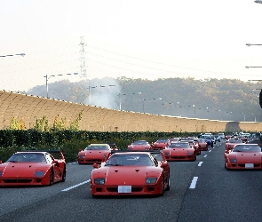 Ferrari F 40, Autostrada
