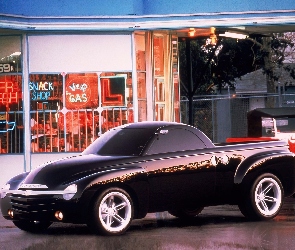 Chevrolet, Pickup, Czarny