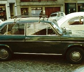 Dachowy, Bagażnik, Zielony, Autobianchi Primula