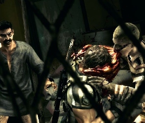 Walka, Resident Evil 5