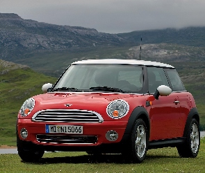 Czerwony, Mini Cooper
