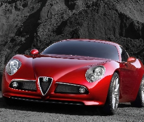 Halogeny, Szyba, Alfa Romeo 8C Competizione