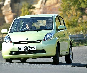 Daihatsu Sirion, Testowa, Jazda