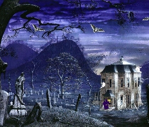 cmentarzysko, Halloween