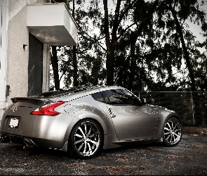 Srebrny, Felgi, Nissan 350Z