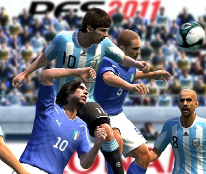 Pro Evolution Soccer 2011, Włochy, Argentyna