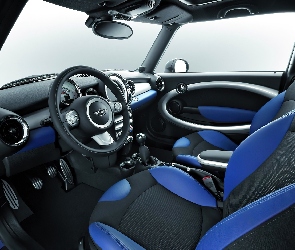 Wnętrza, Dodatki, Mini Clubman, Niebieskie