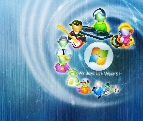 Programy MSN, instrumenty, postacie, grafika