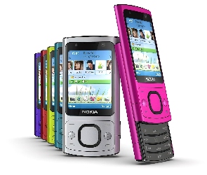 Kolory, Różne, Nokia 6700 slide, Przód