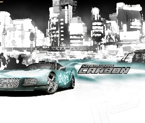 samochód, miasto, Need For Speed Carbon