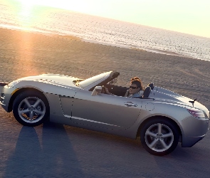 Cabrio, Saturn Sky, Plaża