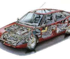 Citroen XM, Przekrój