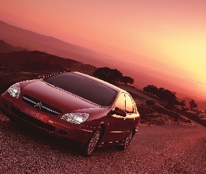 Czerwony, Citroen Xsara