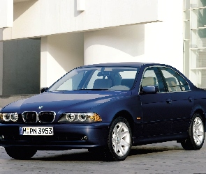 Granatowe, BMW 5