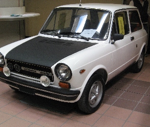 Przód, Abarth, Autobianchi A112, Wersja, Biały