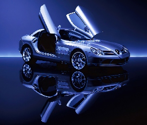 Unoszone, Drzwi, Mercedes SLR