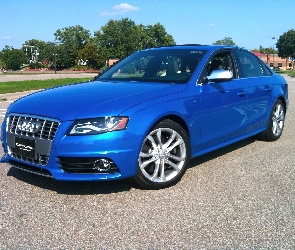 Audi A4 B8, Lusterka, Niebieskie