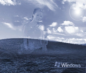Tle, W, Windows XP, Dziewczyna