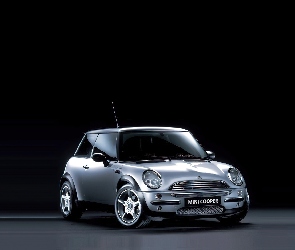 Srebrny, Mini Cooper