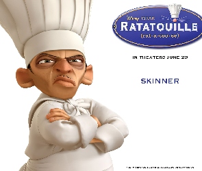 Ratatouille, Ratatuj, Skinner, kucharz