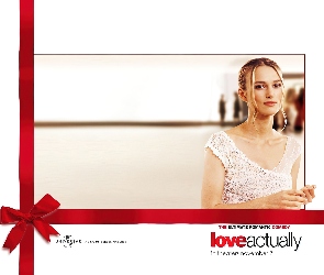 Love Actually, sukienka, biała, Keira Knightley