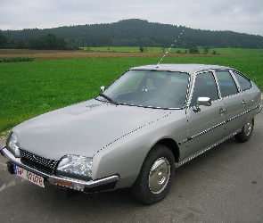Lusterka, Chromowane, Srebrny, Citroen CX