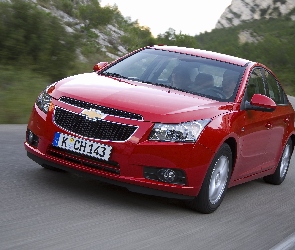 Chevrolet Cruze, Droga, Czerwony