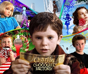 Freddie Highmore, dzieci, Charlie And The Chocolate Factory