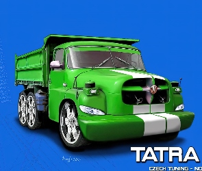 Tuning, Tatra, Ciężarówka, Wywrotka