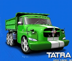 Tuning, Tatra, Ciężarówka, Wywrotka