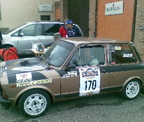 Autobianchi A112, Maska, Wlot, Bertani, Rajdowy