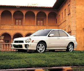Białe, Subaru Impreza