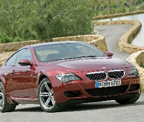 BMW 6, E63, Bordowa