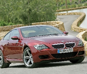 Bordowa, E63, BMW 6