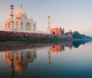 Indie, Tadź Mahal, Mauzoleum, Agra