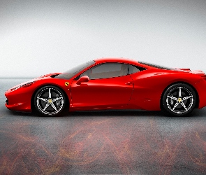 Ferrari 458 Italia, Profil