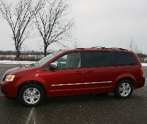 Przyciemnione, Szyby, Dodge Caravan