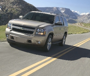 Góry, Droga, Chevrolet Tahoe