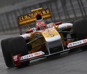 Przód, Widok, Formuła 1, Renault