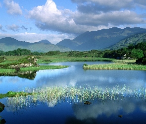 Jezioro, Wzgórza